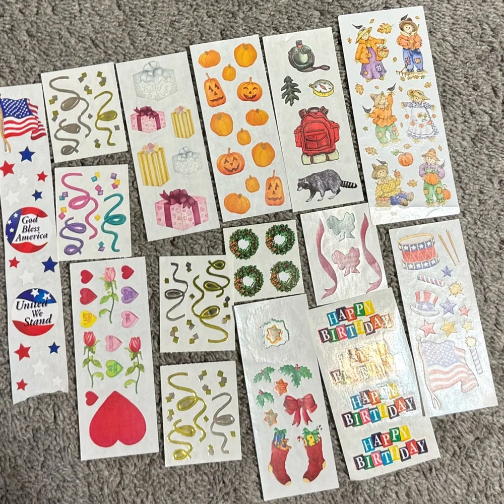 $5 Assorted Holiday and Celebration Stickers. CREATIVE MEMORIES. $5 IF BUNDLED W
